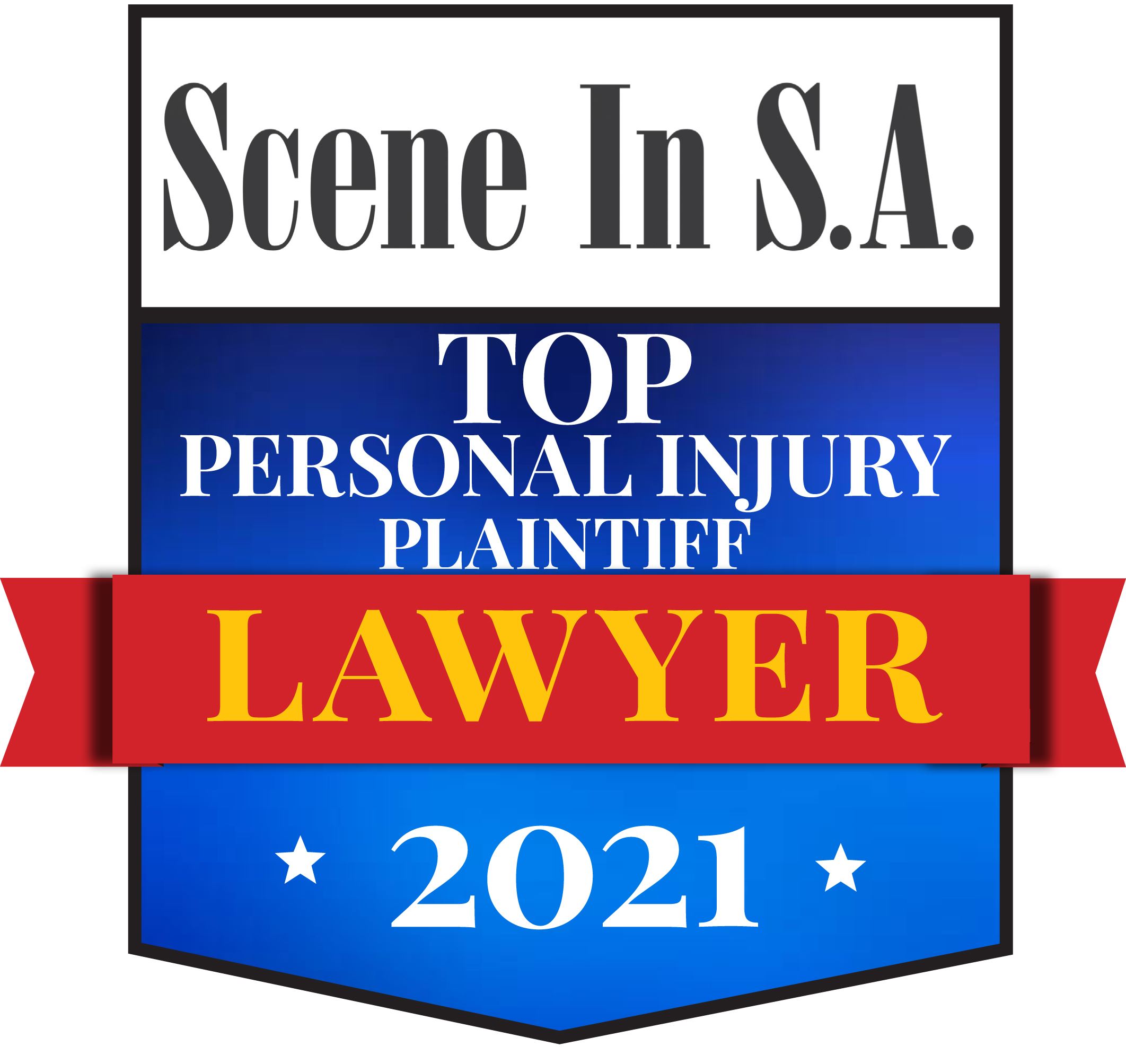 Top Personal Lawyer (Plaintiff) 2021 Top Personal Lawyer (Plaintiff) 2021